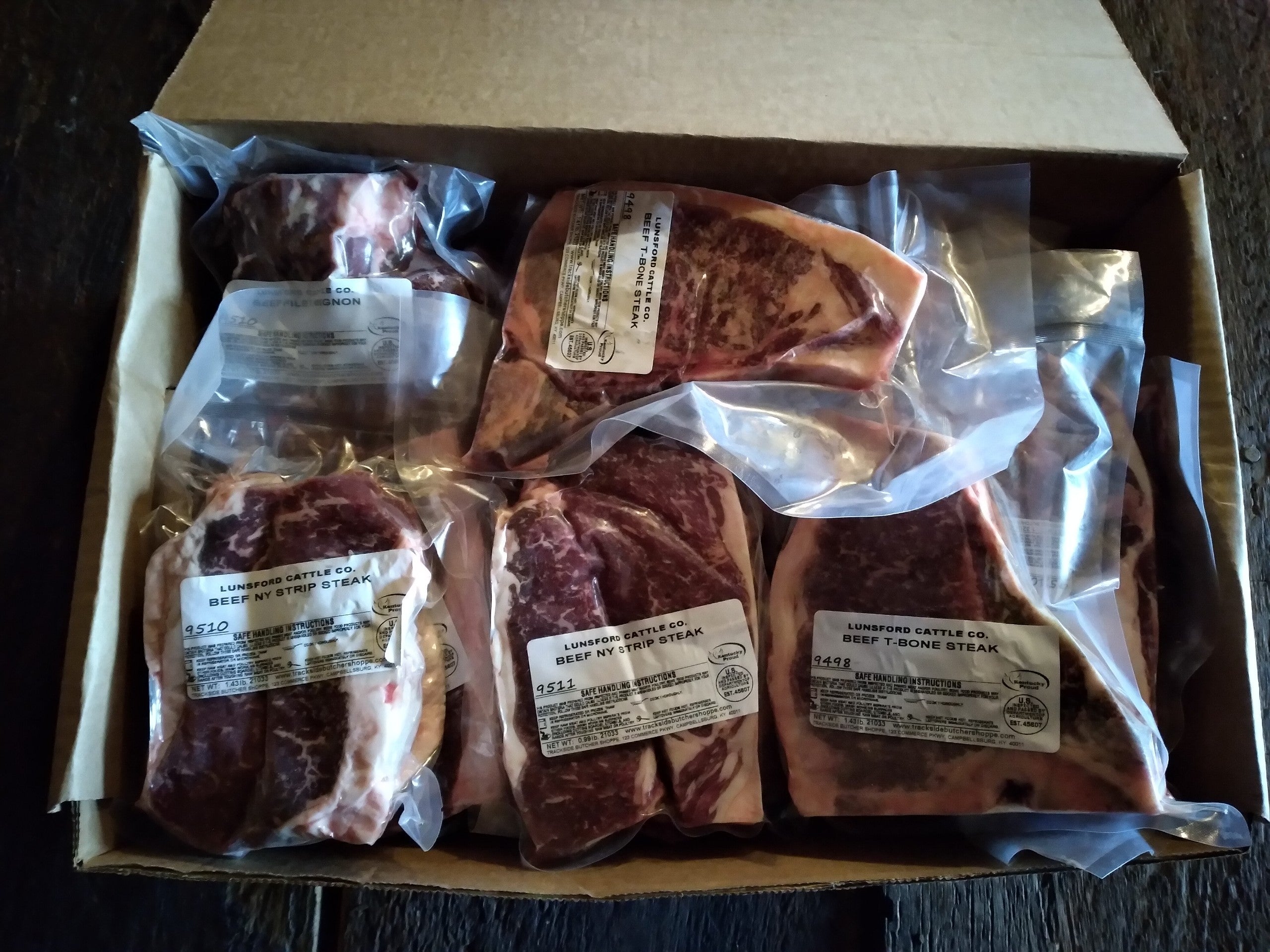 Legacy Beef Steak Box